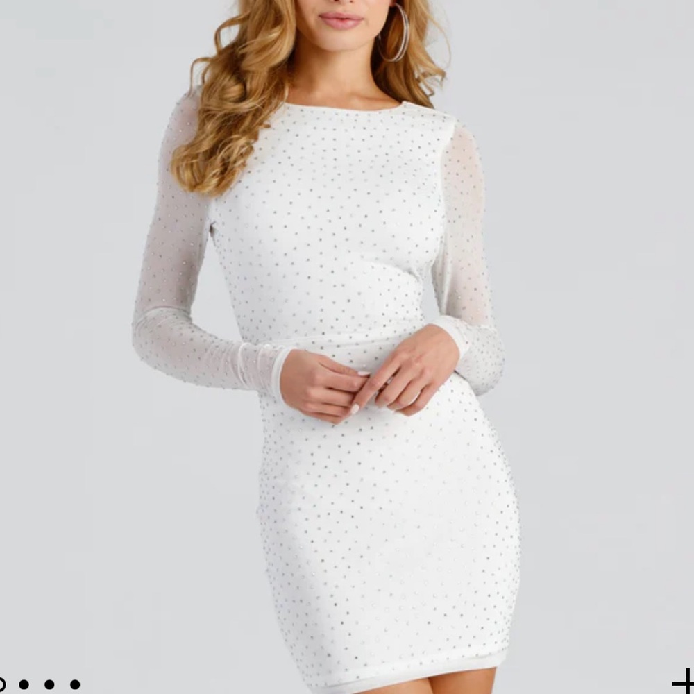 Windsor Rhinestone Mini Dress